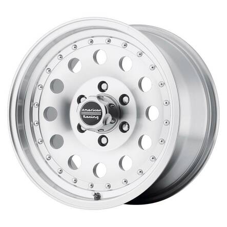 AR62 OUTLAW II MACHINED W/ CLEAR COAT 8x17 6/135 ET18 CB87.1 60° - Alumiinivanteet - 326006 - 1