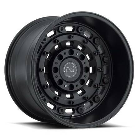 ARSENAL TEXTURED MATTE BLACK 9,5x18 8/165,1 ET-18 CB122.4 60° - Alumiinivanteet - 291286 - 1