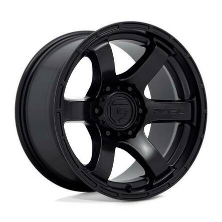 D766 RUSH SATIN BLACK 9x17 6/139,7 ET1 CB106.1 60° - Alumiinivanteet - 326186 - 1