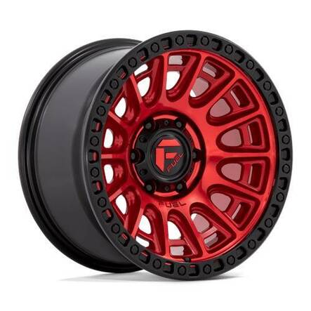 D834 CYCLE CANDY RED W/ BLACK RING 9x17 6/139,7 ET-12 CB106.1 60° - Alumiinivanteet - 326606 - 1