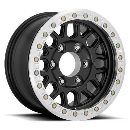 KM234 GRENADE DESERT BEADLOCK SATIN BLACK 9x20 8/165,1 ET-12 CB125.1 60° - Alumiinivanteet - 326906 - 1