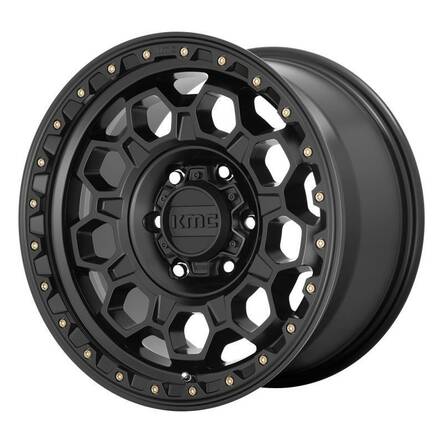 KM545 Satin Black 8x17 6/139,7 ET35 CB100.3 60° - Alumiinivanteet - 270486 - 1