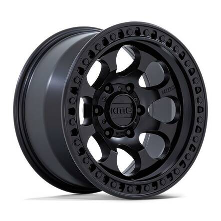 KM550 RIOT SBL SATIN BLACK 8,5x17 6/135 ET10 CB87.1 60° - Alumiinivanteet - 322256 - 1