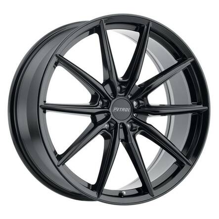 P4B GLOSS BLACK 8x17 5/112 ET40 CB72.1 60° - Alumiinivanteet - 329316 - 1