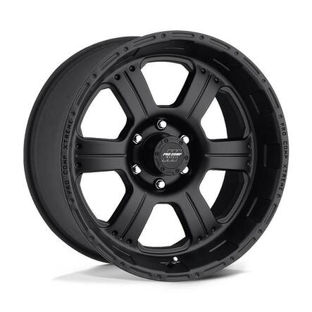 PA89 KORE FLAT BLACK 9x17 6/139,7 ET-6 CB106.1 60° - Alumiinivanteet - 328116 - 1