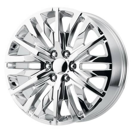 PR198 Chrome 10x24 6/139,7 ET31 CB78.1 60° - Alumiinivanteet - 243446 - 1