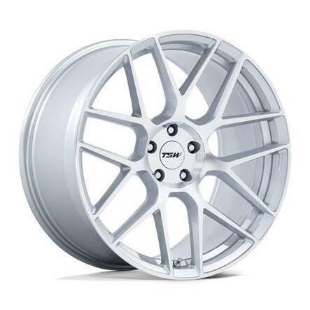 TW002 LASARTHE GLOSS SILVER MACHINED 10,5x20 5/112 ET38 CB66.6 60° - Alumiinivanteet - 336536 - 1
