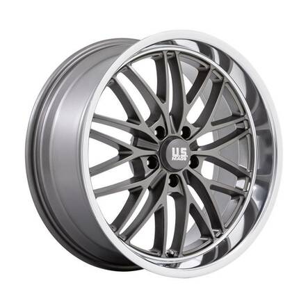U139 SANTA CRUZ ANTHRACITE W/ DIAMOND CUT LIP 8,5x20 5/127 ET6 CB78.1 60° - Alumiinivanteet - 307686 - 1