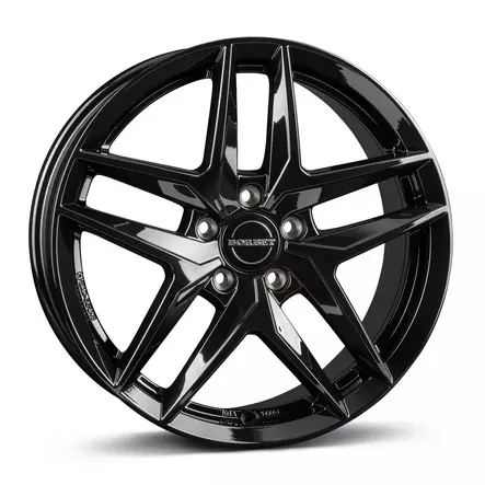 BORBET Z Black Gloss 7,5x17 5/112 ET40 CB66.6 - Alumiinivanteet - 340766 - 1