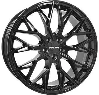 GP15 Gloss Black 10x20 5/130 ET38 60° - Alumiinivanteet - 374936 - 1