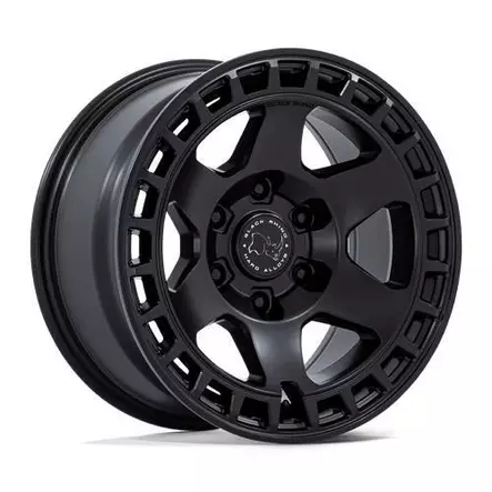 BR022 BAHARI MATTE BLACK 8,5x17 6/135 ET0 CB87.1 60° - Alumiinivanteet - 353776 - 1