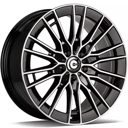 Brawl Black Front Polished 9,5x20 5/112 ET45 CB66.6 60° - Alumiinivanteet - 358266 - 1