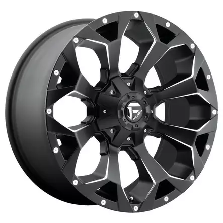 FC546 MATTE BLACK MILLED 9x18 6/135/139,7 ET-13 CB106.1 60° - Alumiinivanteet - 246586 - 1