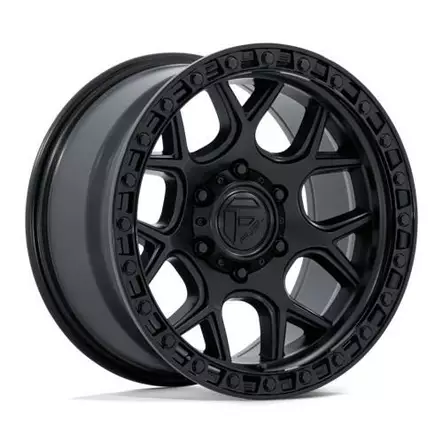 FC908 PUMA MATTE BLACK W/ GLOSS BLACK LIP 9x20 5/127 ET1 CB71.5 60° - Alumiinivanteet - 369136 - 1