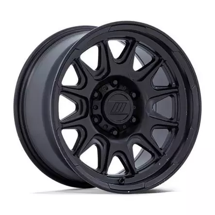 PA200 PULSE MATTE BLACK 8,5x17 6/135 ET0 CB87.1 60° - Alumiinivanteet - 342026 - 1