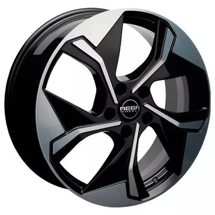 Triton Black front polished 8,5x20 5/114,3 ET53 CB67.1 60° - Alumiinivanteet - 342186 - 1