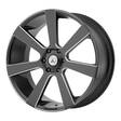 AB15 Satin Black Milled 9x24 6/139,7 ET15 CB106,2 60° - Alumiinivanteet - 241016 - 1