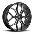ABL-38 MONARCH TRUCK GLOSS BLACK MILLED 9,5x22 6/135 ET38 CB87,1 60° - Alumiinivanteet - 290526 - 1