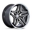 ABL-46 DUKE GLOSS BLACK MACHINED 9x22 5/115 ET15 CB72,6 60° - Alumiinivanteet - 325676 - 1