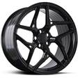 ABS F33 BLACK LEFT 10x20 5/118 ET38 CB74,1 - Alumiinivanteet - 253066 - 1