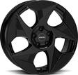 ALUTEC Solar Diam Black 8x19 5/112 ET49 CB57,1 R13 - Alumiinivanteet - 298086 - 1