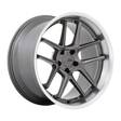 AR942 MATTE GUNMETAL W/ MACHINED LIP 12x20 5/115 ET6 CB71.5 60° - Alumiinivanteet - 302466 - 1