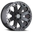 Black Rhino Warlord Matte Gunmetal 8x18 6/130 ET52 CB84,1 60° - Alumiinivanteet - 336516 - 1