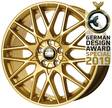 CMS C25 Gold Gloss 7x17 5/108 ET50 CB63,4 60° - Alumiinivanteet - 303346 - 1
