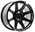 D05 Glossblack 9x20 6/135/139,7 ET20 CB106,1 60° - Alumiinivanteet - 299306 - 1