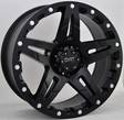 D66 Flatblack. 9x20 6/114,3 ET25 CB66,1 60° - Alumiinivanteet - 203676 - 1