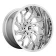 D740 RUNNER CHROME 8,25x20 8/200 ET105 CB142,2 60° - Alumiinivanteet - 298556 - 1