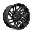 D775 TYPHOON MATTE BLACK 12x22 8/170 ET-44 CB125,1 60° - Alumiinivanteet - 299166 - 1