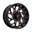 D780 RUNNER UTV GLOSS BLACK MILLED ORANGE 7x18 4/156 ET13 CB132.0 60° - Alumiinivanteet - 326306 - 1