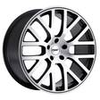 DONINGTON GUNMETAL MIRROR CUT FACE 10,5x22 5/114,3 ET25 CB76,1 60° - Alumiinivanteet - 287836 - 1