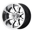 FA141 Machined Gloss Black 7x10 4/101,6 ET-25 CB70,7 60° - Alumiinivanteet - 324946 - 1