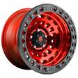 FC100 CANDY RED 9x17 5/127 ET-38 CB71,5 60° - Alumiinivanteet - 248496 - 1