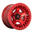 FC117 Candy Red 9x17 6/139,7 ET-15 CB106,1 60° - Alumiinivanteet - 271116 - 1