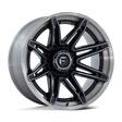 FC401 BRAWL GLOSS BLACK BRUSHED DARK TINT 12x24 6/139,7 ET-44 CB106.1 60° - Alumiinivanteet - 328846 - 1