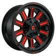 FC621 GLOSS BLACK RED TINTED CLEAR 9x18 6/135/139,7 ET20 CB106,1 60° - Alumiinivanteet - 250656 - 1