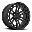 FC718 Matte Black 9x20 6/139,7 ET1 CB106,1 60° - Alumiinivanteet - 271366 - 1