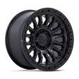 FC857 RINCON MATTE BLACK W/ GLOSS BLACK LIP 9x18 6x139,7 ET-12 CB106.1 60° 1133 kg - Alumiinivanteet - 332966 - 1