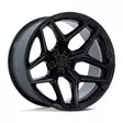 FLUX GLOSS BLACK 10x20 8x180 ET-18 CB124.2 60° 1678 kg - Alumiinivanteet - 338836 - 1