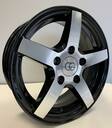 GG Trailer BlackPolish 5,5x14 5/112 ET30 CB70,1 950 Kg 60° - Alumiinivanteet - 258056 - 1