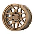 KM717 Matte Bronze 8x16 6/139,7 ET0 CB106,2 60° - Alumiinivanteet - 241866 - 1