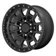 KM718 SUMMIT SATIN BLACK Black 8,5x17 5x150 ET0 CB110.1 60° 1133 kg - Alumiinivanteet - 277236 - 1