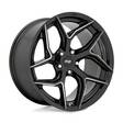 M266 TORSION GLOSS BLACK MILLED 9x20 5/112 ET38 CB66,6 60° - Alumiinivanteet - 333396 - 1