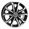 MSW 48 Van Blk/Pol 7,5x18 5-130 E53 C78,1 60 - Alumiinivanteet - 8027529182736 - 1