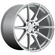 NC146 GLOSS SILVER MACHINED 8x18 5/120 ET40 CB72,6 60° - Alumiinivanteet - 244836 - 1