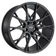 NC183 MATTE BLACK 9x22 5/112 ET38 CB66,5 60° - Alumiinivanteet - 294156 - 1