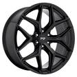 NC231 GLOSS BLACK 9x20 6/135 ET30 CB87.1 60° - Alumiinivanteet - 251186 - 1